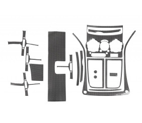 Накладки на панель (Meric, 2002-2006) Карбон для Citroen Jumper рр