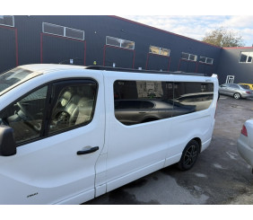 Інтегровані рейлінги (чорні) Довга база для Opel Vivaro 2015-2019 рр
