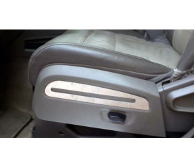 Хром накладки на сидіння (нерж) для Dodge Nitro 2006-2011 рр