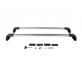 Багажник (поперечини) в штатні місця Ecem V3 Special (2 шт) Сірий для Opel Vivaro 2019- рр