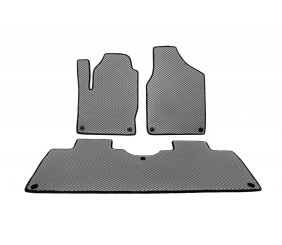 Килимки EVA (2 ряди, сірі) для Seat Alhambra 1996-2010 рр