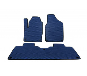 Килимки EVA (2 ряди, сині) для Seat Alhambra 1996-2010 рр
