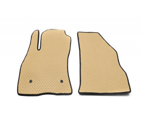 Килимки EVA (бежеві, передні) для Fiat Doblo II 2010-2022 рр