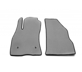 Килимки EVA (сірі, передні) для Fiat Doblo II 2010-2022 рр