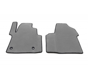 Поліуретанові килимки (2 шт, EVA, сірі) 1-20261 для Citroen Jumpy/Dispatch 2017- рр