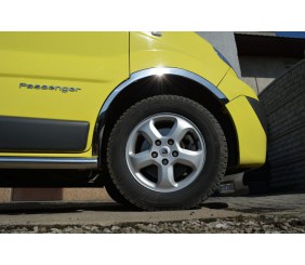 Накладки на колісні арки (4 шт., нержавійка) 2001-2007 для Opel Vivaro рр