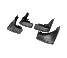 Бризковики Premium з порогами (4 шт) для Mercedes GLC X253 2015-2022 рр