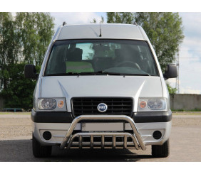 Кенгурятник WT002 (нерж) для Citroen Jumpy 1996-2007 рр