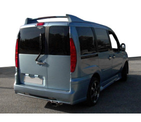 Рейлінги з спойлером HRV-type (під фарбування) для Fiat Doblo I 2001-2005 рр