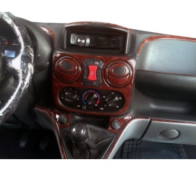 Накладки на панель Дерево для Fiat Doblo I 2001-2005 рр