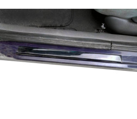 Накладки на пороги (2 шт., ABS) для Renault Laguna 1994-2001 рр