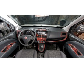 Накладки на панель (2010-2015) Дерево для Fiat Doblo II рр