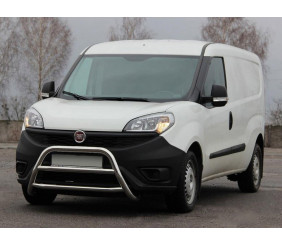 Кенгурятник WT022 (нерж.) 60 мм для Fiat Doblo II 2010-2022 рр