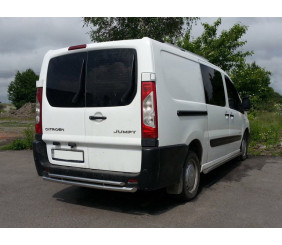 Задня дуга AK002-Подвійний (нерж.) для Fiat Scudo 2007-2015 рр