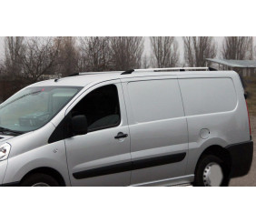 Рейлінги Хром Довга база, Металеві ніжки для Fiat Scudo 2007-2015 рр