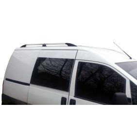 Рейлінги ХРОМ Коротка база, пластикові ніжки для Citroen Jumpy 1996-2007 рр