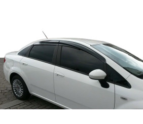 Вітровики (4 шт., Sunplex Sport) для Fiat Linea 2006-2018 рр
