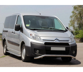 Передній захист ST007 (нерж.) 51 мм для Fiat Scudo 2007-2015 рр