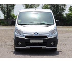 Передній захист ST009 (нерж.) 51 мм для Fiat Scudo 2007-2015 рр