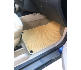Килимки EVA (3 ряди, бежеві) для Seat Alhambra 1996-2010 рр