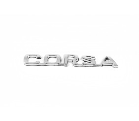 Напис Corsa 12.5см на 2.0см для Opel Corsa C 2000-2006 рр