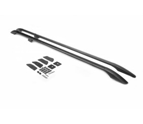 Рейлінги Чорні Long, пластикові ніжки для Nissan NV400 2010-2024 рр