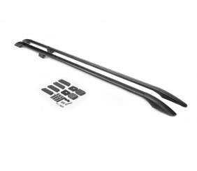 рейлінги Чорні Довга база, металева ніжка для Opel Vivaro 2019- рр