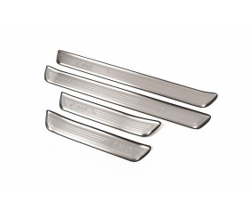 Накладки на пороги Libao (4 шт, нерж) для Hyundai I-30 2007-2011 рр