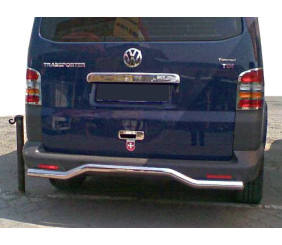 Задня дуга хвиля AK006 (нерж) для Volkswagen T5 Caravelle 2004-2010 рр