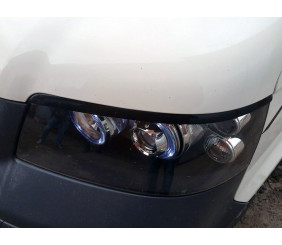 Війки (2 шт., чорні) Чорний мат для Volkswagen T5 Caravelle 2004-2010 рр