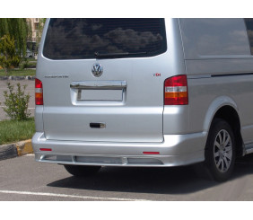 Задня нижня накладка ABT (під фарбування) для Volkswagen T5 Caravelle 2004-2010 рр