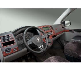Накладки на панель Дерево для Volkswagen T5 2010-2015 рр