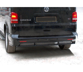 Накладка на задній бампер ABT (під фарбування) для Volkswagen T5 2010-2015 рр
