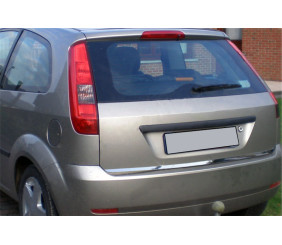 Кромка кришки багажника (нерж.) OmsaLine - Італійська нержавійка для Ford Fiesta 2002-2008 рр