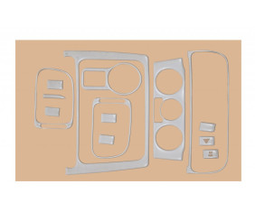 Накладки на панель Алюміній для Volkswagen Polo 2010-2017 рр