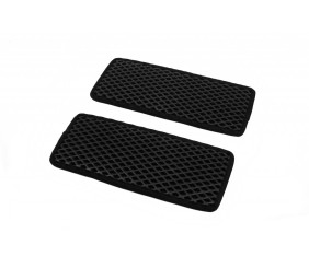Поліуретанові килимки на пороги (2 шт, EVA, чорні) для Peugeot Boxer 2006-2025 рр