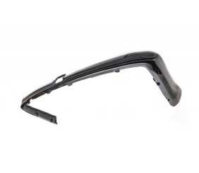 Задня накладка 2016-2026 під форкоп (чорна) для Toyota Land Cruiser 200 рр