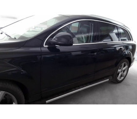 Бокові пороги Duru (2 шт., Алюміній) для Hyundai Staria 2021- рр