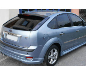 Кромка багажника (HB, нерж.) для Ford Focus II 2005-2008 рр