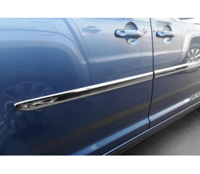 Накладки на молдинги (коротка база, 4 шт, нерж) для Volkswagen Caddy 2015-2020 рр