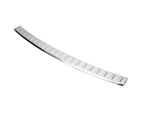 Накладка на задній бампер Carmos (F55, нерж) для Mini Cooper F55/56/57 2014-2023 рр