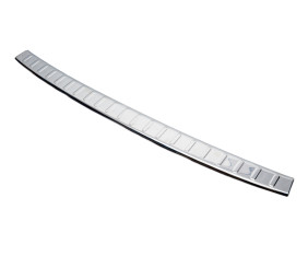 Накладка на задній бампер Carmos (нерж) для Fiat Panda 2011-2023 рр