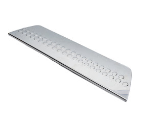 Накладка на задній бампер Carmos (нерж) для Volkswagen Amarok 2010-2022 рр