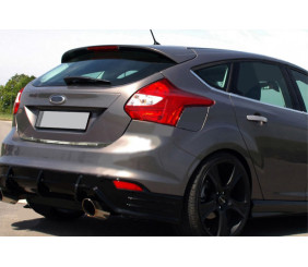 Кромка багажника 2011-2014 (Хетчбек, нерж) для Ford Focus III рр