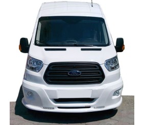 Накладка на передній бампер LED (2014-2019, під фарбування) для Ford Transit 2014- рр