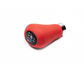 Ручка КПП ОЕМ (кожзам, червона гладка) для BMW 3 серія E36 1990-2000 рр