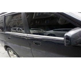 Молдинг стекол (4 шт, нерж) для Honda HR-V 1998-2006 рр