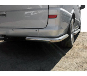 Задні куточки AK003 (2 шт, нерж) для Mercedes Viano 2004-2014 рр