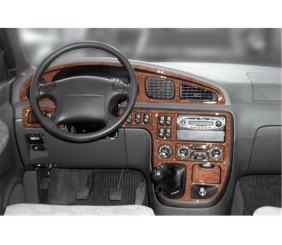 Накладки на панель для Kia Carnival 2002-2013 рр