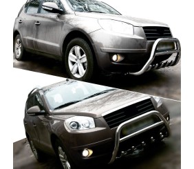 Кенгурятник WT003 (нерж.) для Geely Emgrand X7 2011- рр